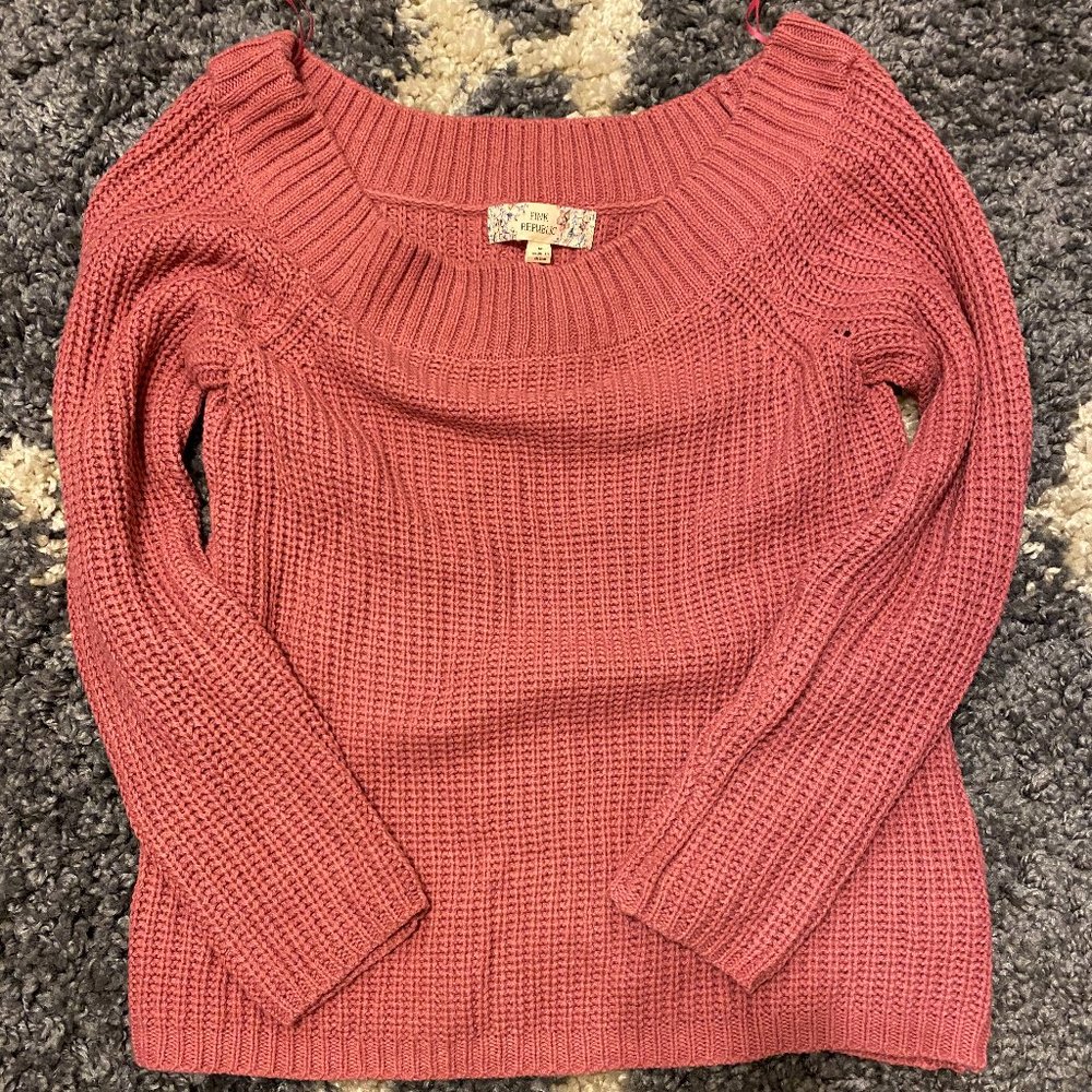 Mauve/Pink Sweater